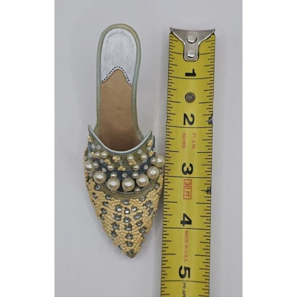 Vintage Retired Just The Right Shoe By Raine - Frosted Fantasy Embellished - Picture 6 of 6